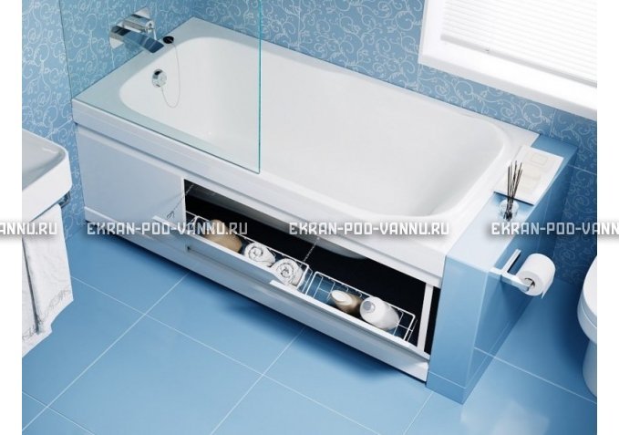 Откидной экран из МДФ Soft Alavann 180 см – купить по цене 11400 руб. в интернет-магазине в городе Казань картинка 1