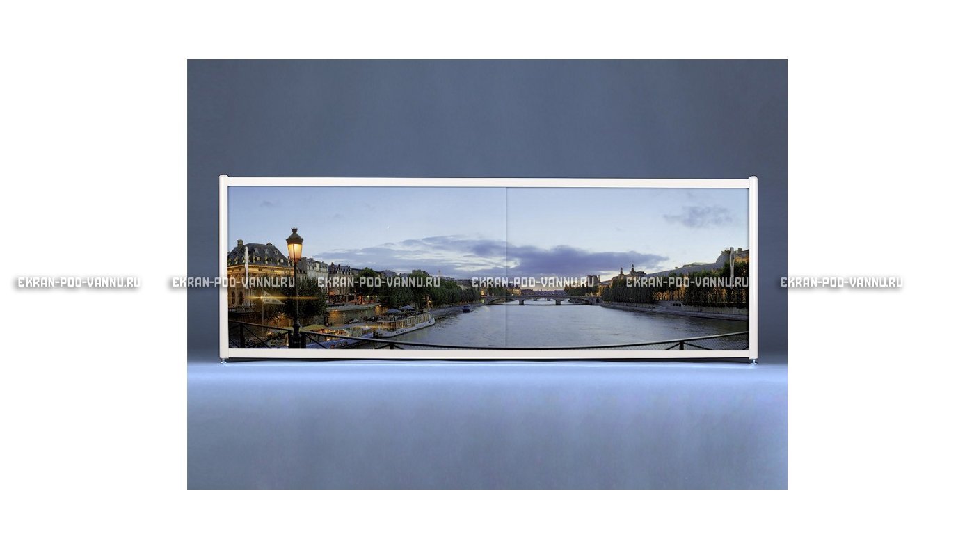 Раздвижной ФОТО экран - Evening city – купить по цене 8500 руб. в интернет-магазине в городе Казань картинка 6