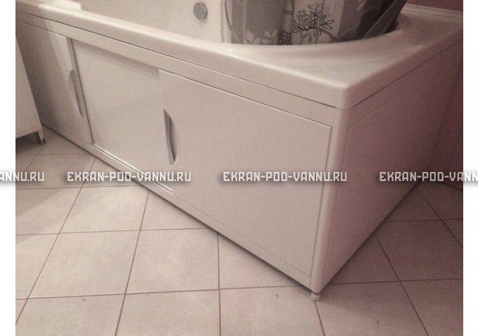 Экран из МДФ EMMY Малибу 120 в алюминиевой раме – купить по цене 6750 руб. в интернет-магазине в городе Казань картинка 4