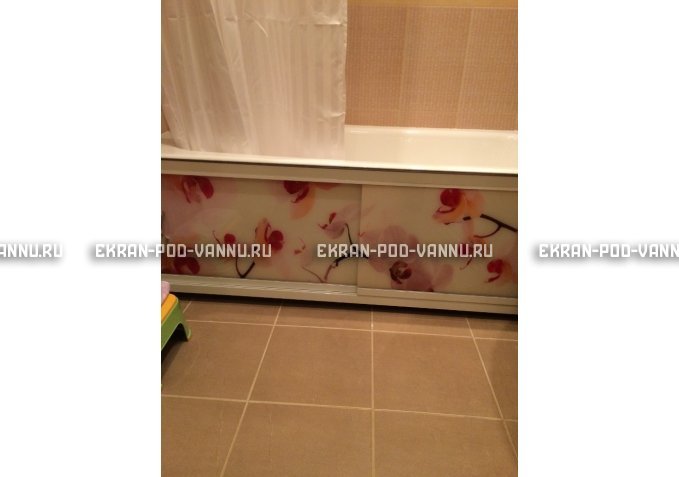 Раздвижной ФОТО экран - Orchid – купить по цене 8500 руб. в интернет-магазине в городе Казань картинка 3
