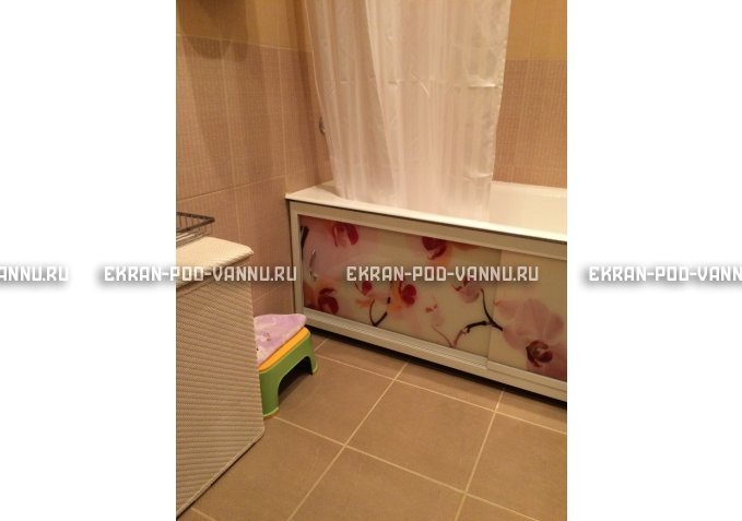 Раздвижной ФОТО экран - Orchid – купить по цене 8500 руб. в интернет-магазине в городе Казань картинка 4