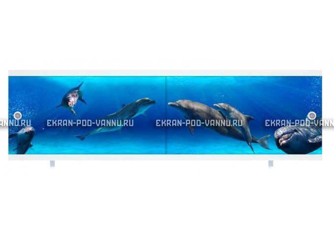 Экран МетаКам Ультралегкий 150 и 170 Дельфины – купить по цене 1590 руб. в интернет-магазине в городе Казань картинка 2