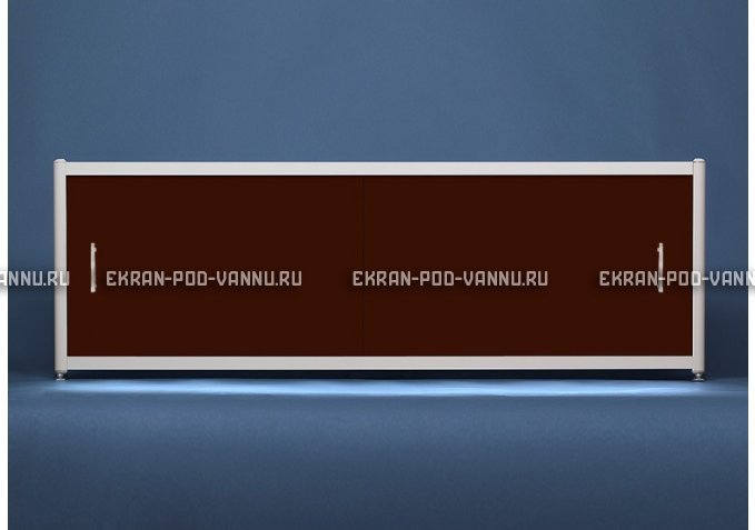 Раздвижной экран EUROPLEX Комфорт шоколад – купить по цене 6750 руб. в интернет-магазине в городе Казань картинка 1