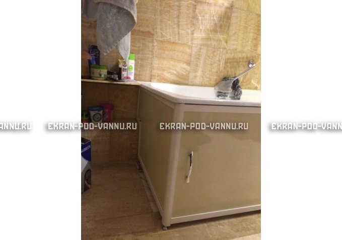 Экран раздвижной EUROPLEX Комфорт слоновая кость – купить по цене 6250 руб. в интернет-магазине в городе Казань картинка 4