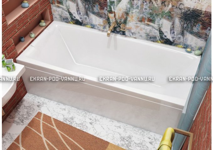 Акриловая ванна Relisan Kristina 170x75 – купить по цене 16160 руб. в интернет-магазине в городе Казань картинка 4