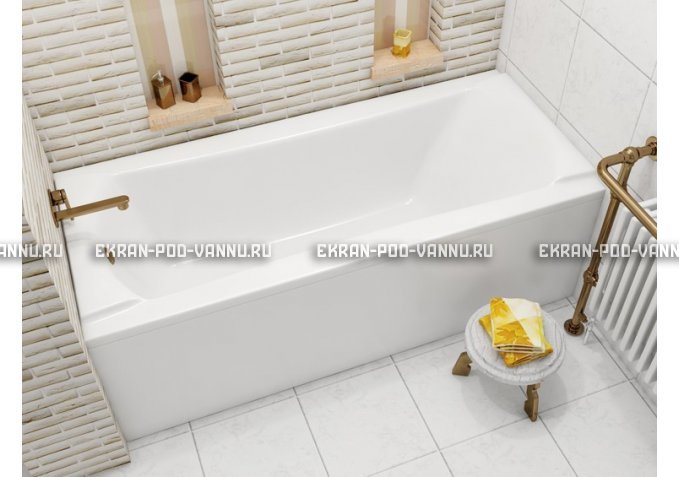 Акриловая ванна Relisan Loara 180x80 – купить по цене 23580 руб. в интернет-магазине в городе Казань картинка 1
