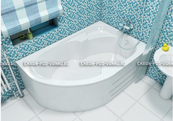 Акриловая ванна Relisan Sofi 170x105 – купить по цене 23480 руб. в интернет-магазине в городе Казань картинка 1