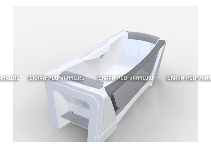 Прозрачная ванна 1MarKa Dolce Vita 180x80 – купить по цене 43200 руб. в интернет-магазине в городе Казань картинка 3