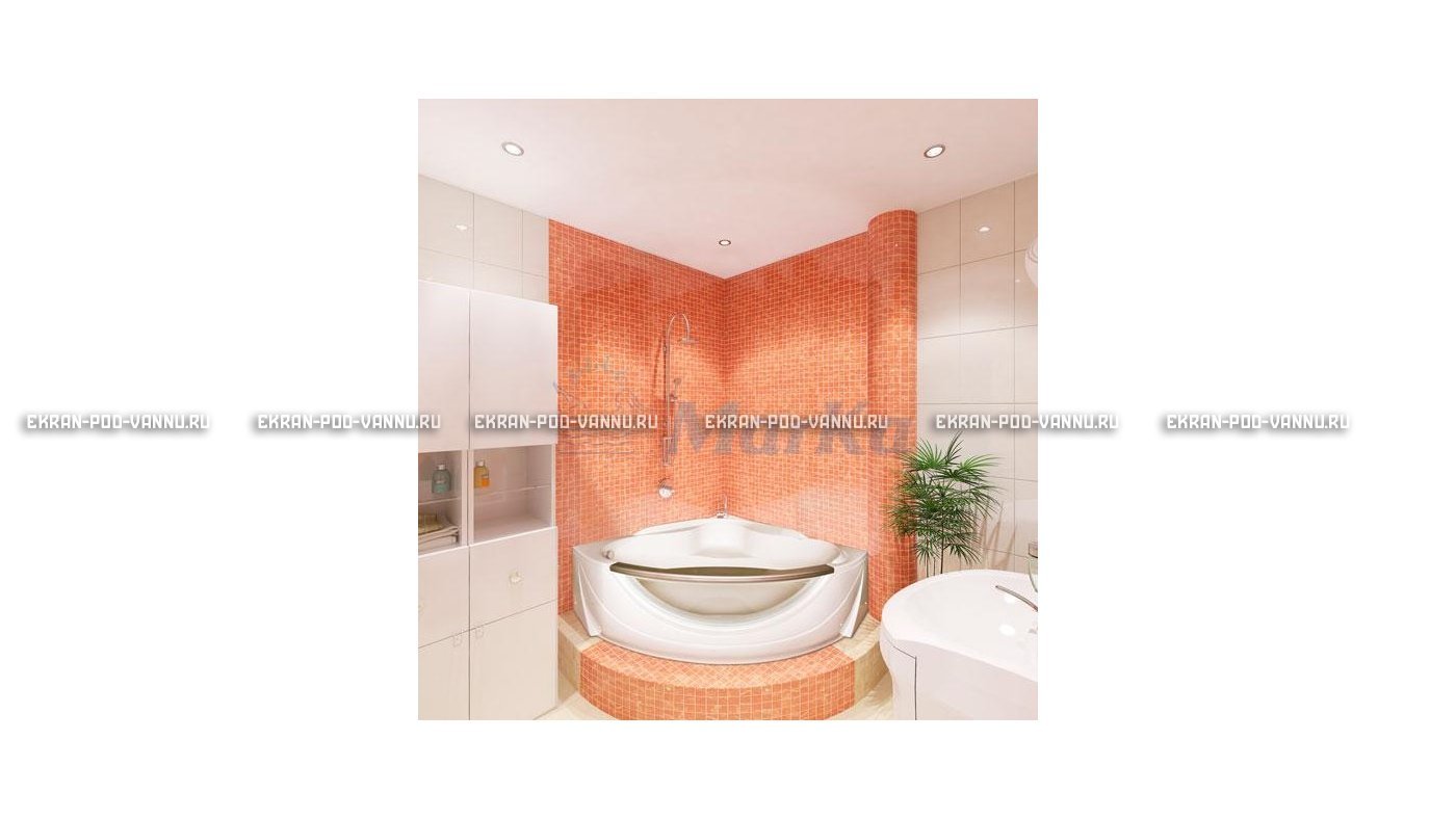 Акриловая ванна 1MarKa Grand Luxe 155х155 – купить по цене 39827 руб. в интернет-магазине в городе Казань картинка 15
