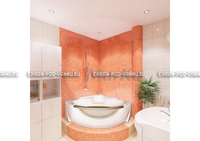 Акриловая ванна 1MarKa Grand Luxe 155х155 – купить по цене 39827 руб. в интернет-магазине в городе Казань картинка 4