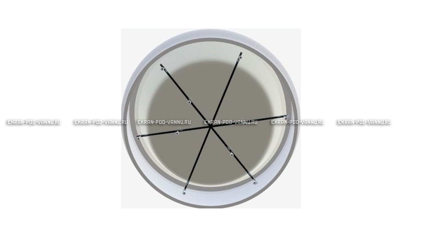 Акриловая ванна 1MarKa Omega 180x180  – купить по цене 42450 руб. в интернет-магазине в городе Казань картинка 12