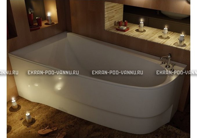 Акриловая ванна Vayer Boomerang 180x100 – купить по цене 53030 руб. в интернет-магазине в городе Казань картинка 3