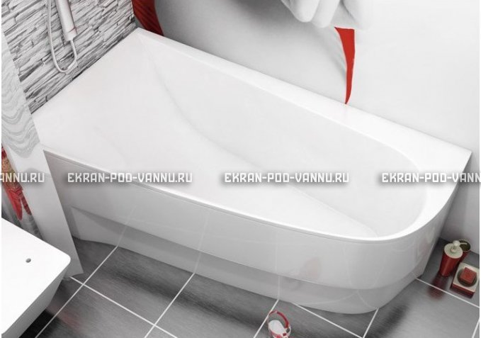 Акриловая ванна Vayer Boomerang 180x100 – купить по цене 53030 руб. в интернет-магазине в городе Казань картинка 5