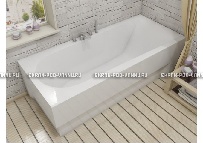 Акриловая ванна Vayer Boomerang 1800x800 – купить по цене 45420 руб. в интернет-магазине в городе Казань картинка 1