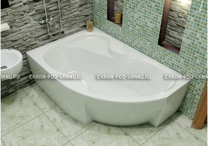 Акриловая ванна Vayer Azalia 150x105 – купить по цене 27800 руб. в интернет-магазине в городе Казань картинка 1