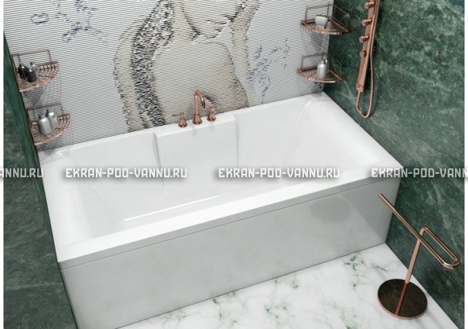 Акриловая ванна Vayer Casoli 180x80 – купить по цене 23580 руб. в интернет-магазине в городе Казань картинка 1