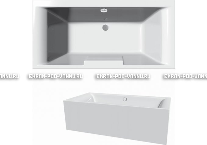 Акриловая ванна Vayer Casoli 180x80 – купить по цене 23580 руб. в интернет-магазине в городе Казань картинка 4