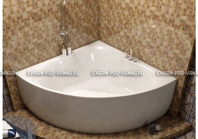 Акриловая ванна Vayer Iryda 150x150 – купить по цене 39550 руб. в интернет-магазине в городе Казань картинка 1