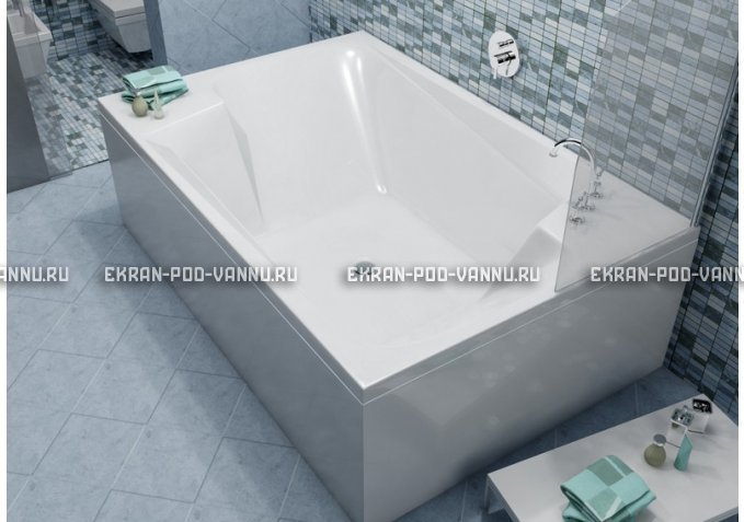 Акриловая ванна Vayer Ontario 190x125 – купить по цене 35050 руб. в интернет-магазине в городе Казань картинка 1