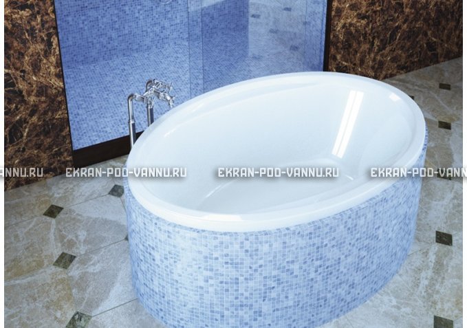 Акриловая ванна Vayer Opal 180x120 – купить по цене 33850 руб. в интернет-магазине в городе Казань картинка 1