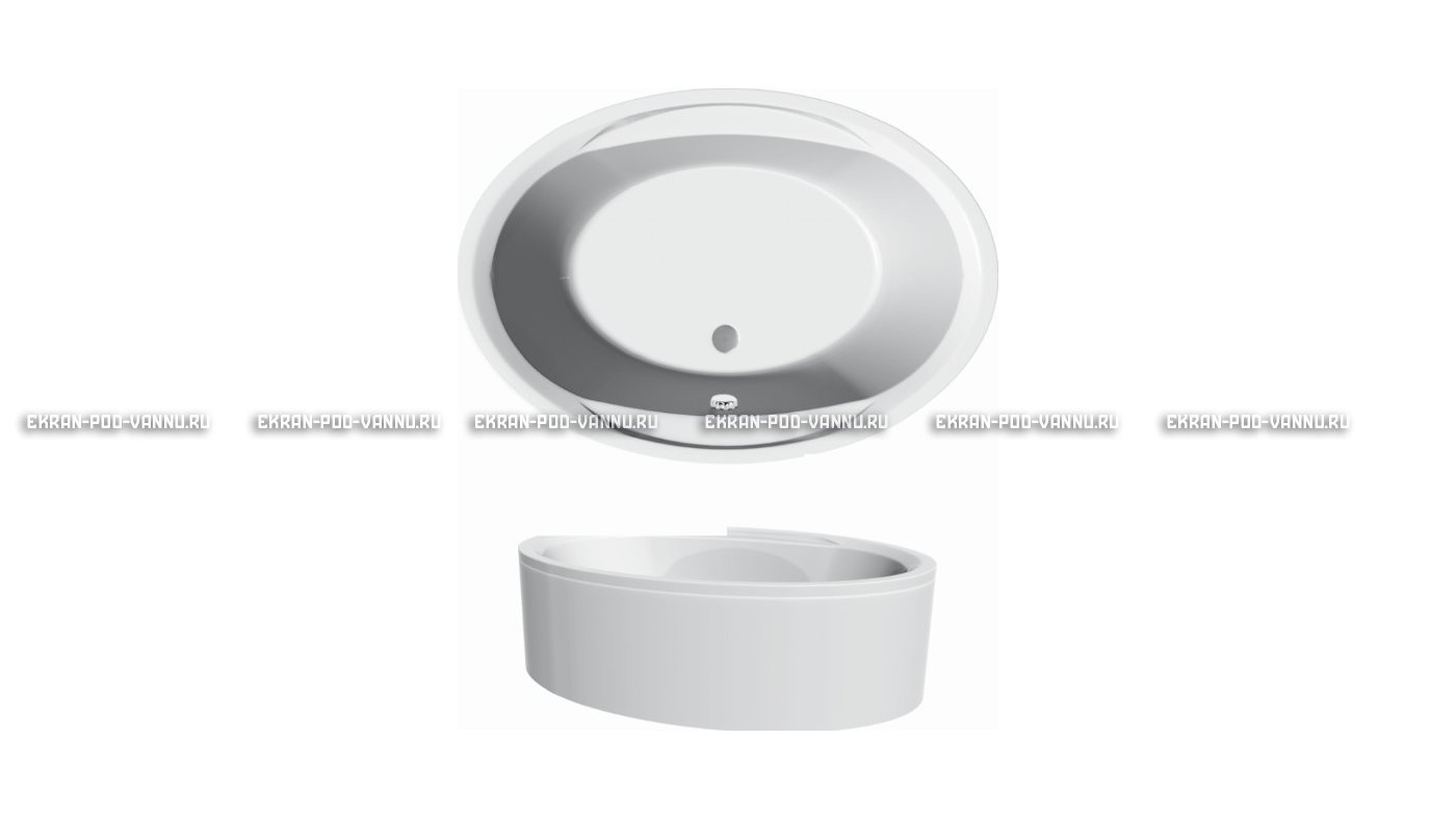 Акриловая ванна Vayer Opal 180x120 – купить по цене 33850 руб. в интернет-магазине в городе Казань картинка 12
