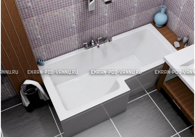 Акриловая ванна Vayer Options 170х70/85 – купить по цене 24110 руб. в интернет-магазине в городе Казань картинка 1