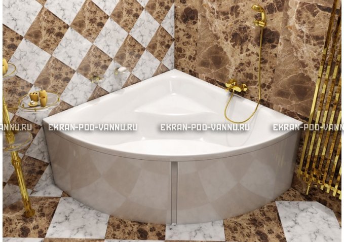 Акриловая ванна Vayer Persefona 140x140 – купить по цене 25230 руб. в интернет-магазине в городе Казань картинка 1