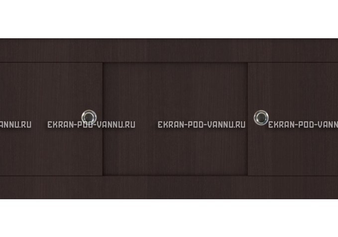 Экран под ванну купе VOD-OK 1500 венге – купить по цене 5390 руб. в интернет-магазине в городе Казань картинка 2