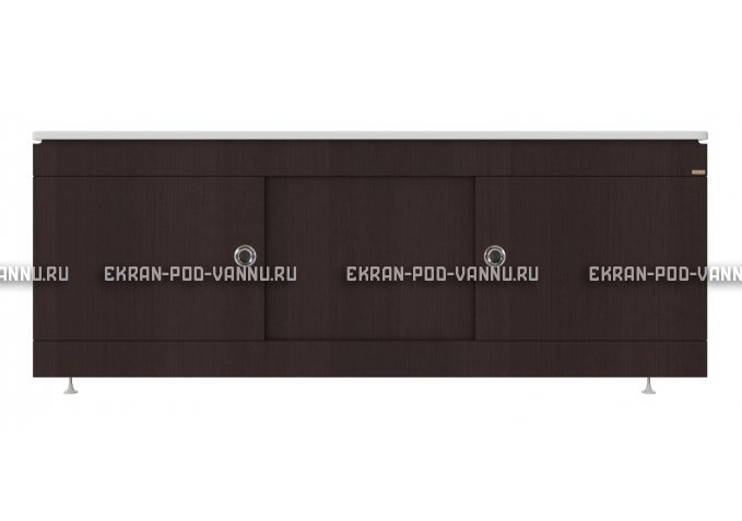 Экран под ванну купе VOD-OK 1500 венге – купить по цене 5390 руб. в интернет-магазине в городе Казань картинка 1