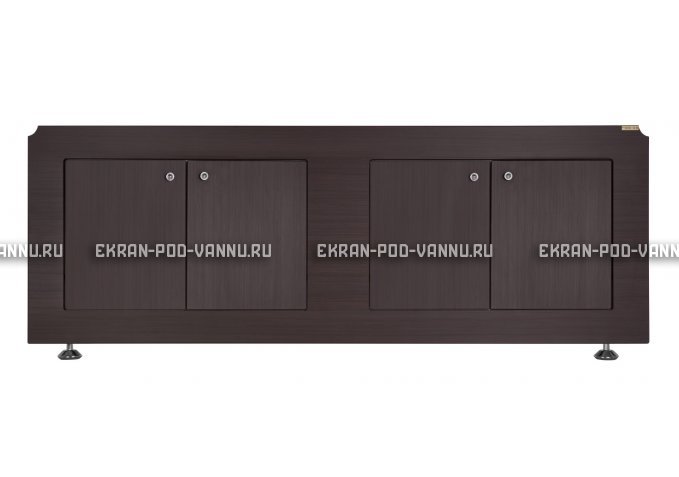 Экран VOD-OK Олимп 170 распашной - Венге – купить по цене 5690 руб. в интернет-магазине в городе Казань картинка 1