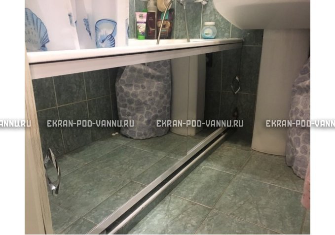Зеркальный экран под трубы EUROPLEX Универсал – купить по цене 8500 руб. в интернет-магазине в городе Казань картинка 1