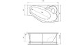 Акриловая ванна Relisan Isabella 170x90x60 – купить по цене 24130 руб. в интернет-магазине в городе Казань картинка 17