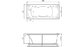 Акриловая ванна Relisan Loara 180x80 – купить по цене 23580 руб. в интернет-магазине в городе Казань картинка 8