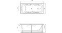 Акриловая ванна Relisan Marina 170x75 – купить по цене 15725 руб. в интернет-магазине в городе Казань картинка 17