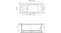 Акриловая ванна Relisan Tamiza 170x75 – купить по цене 19160 руб. в интернет-магазине в городе Казань картинка 17