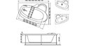 Акриловая ванна Relisan Ariadna 150x100 – купить по цене 25650 руб. в интернет-магазине в городе Казань картинка 13