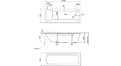 Акриловая ванна 1MarKa Modern 130x70 – купить по цене 8620 руб. в интернет-магазине в городе Казань картинка 21