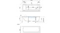 Акриловая ванна 1MarKa Modern 160x70 – купить по цене 9410 руб. в интернет-магазине в городе Казань картинка 21