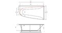 Акриловая ванна Vayer Boomerang 180x100 – купить по цене 53030 руб. в интернет-магазине в городе Казань картинка 18