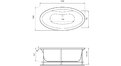 Акриловая ванна Vayer Beta 194x100 – купить по цене 56340 руб. в интернет-магазине в городе Казань картинка 17