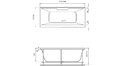 Акриловая ванна Vayer Casoli 180x80 – купить по цене 23580 руб. в интернет-магазине в городе Казань картинка 21